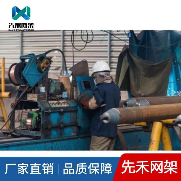 螺栓球网架 专注设计安装加气站钢结构网架 加气站钢结构网架多种规格