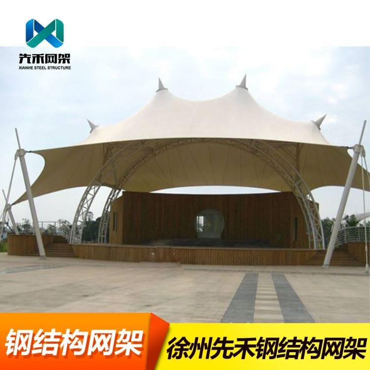 先禾网架 规范施工仓库螺栓球网架 仓库螺栓球网架生产