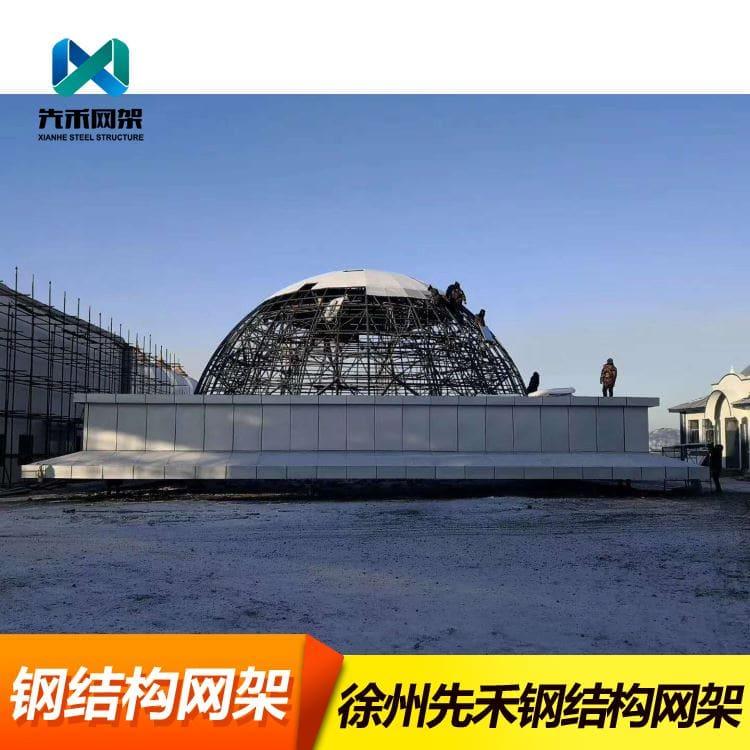螺栓球网架 专业承接汽车展厅网架 汽车展厅网架厂家直销定制