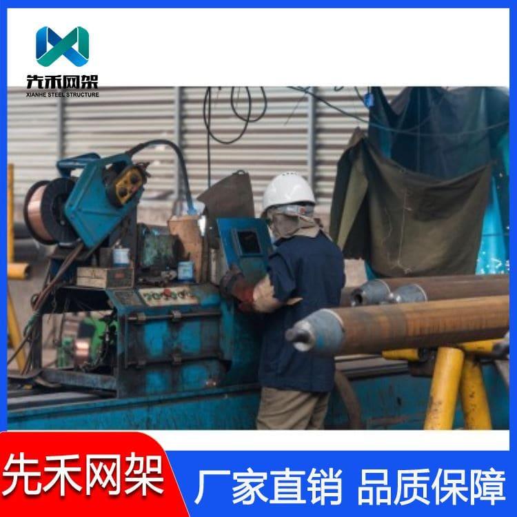 先禾网架 承接加油站钢结构网架 加油站钢结构网架厂家直销