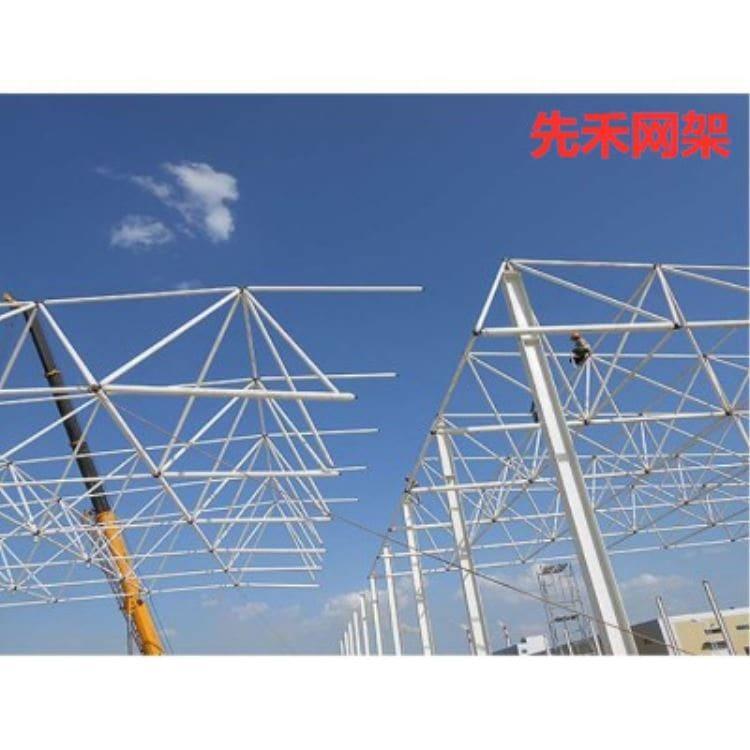 钢结构网架 专注设计安装篮球馆网架 篮球馆网架经久耐用