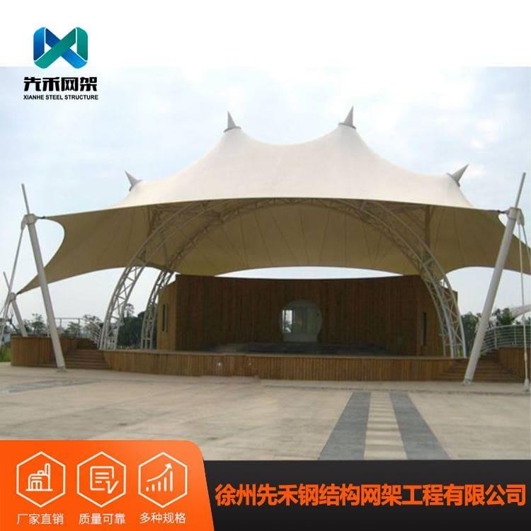 先禾网架 专业汽车展厅球形网架 汽车展厅球形网架生产商