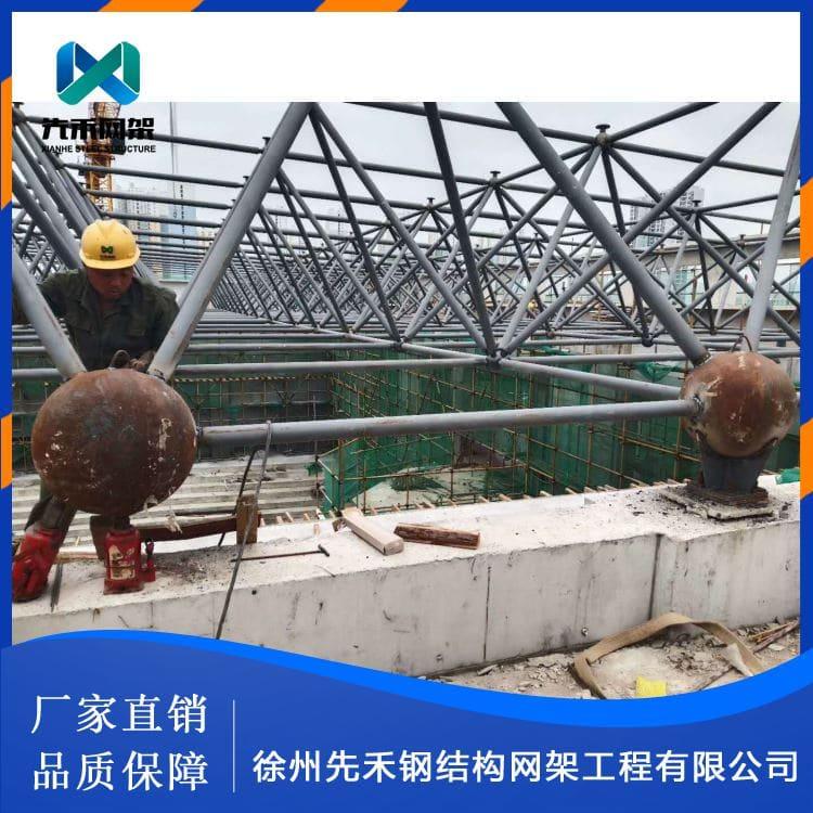 螺栓球网架 承接交通物流园网架 交通物流园网架生产商