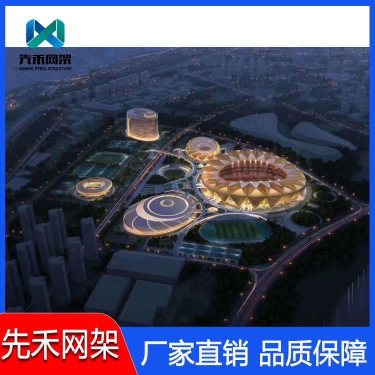 球形网架 设计加工安装大型厂房网架 大型厂房网架厂家直供