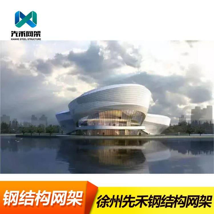 先禾网架 专业承接加油站钢结构网架 加油站钢结构网架欢迎选购