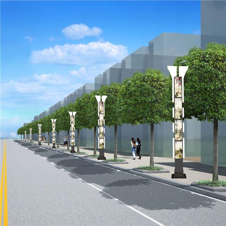 路灯 绿色特色景观灯 特色景观灯定制加工