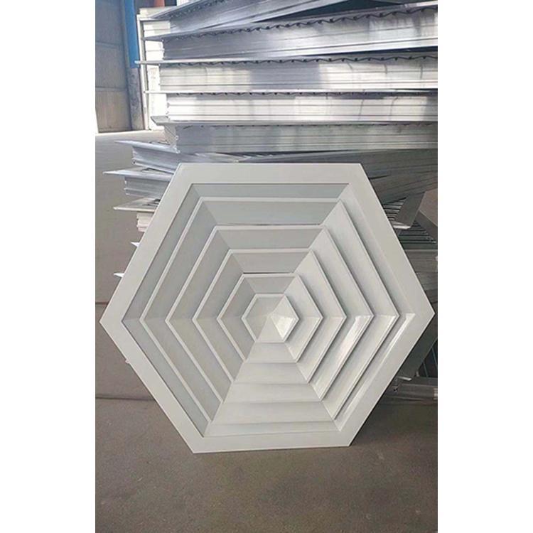 德州明创空调铝合金散流器质优价廉 铝合金圆形散流器自产自销