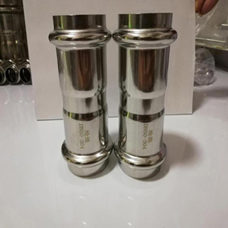 华阴市不锈钢水管选择沧浪牌薄壁不锈钢水管304卡压管件