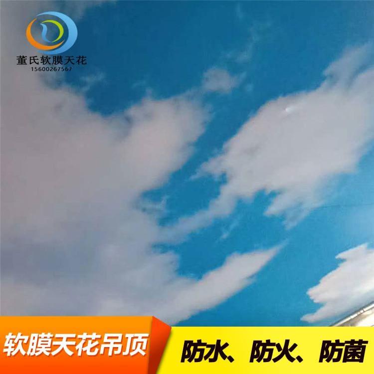 游泳馆软膜天花吊顶 新颖美观亮光膜 亮光膜量大从优