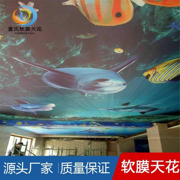 游泳馆软膜天花吊顶 廊坊广告卡布灯箱定制 北京软膜天花厂家
