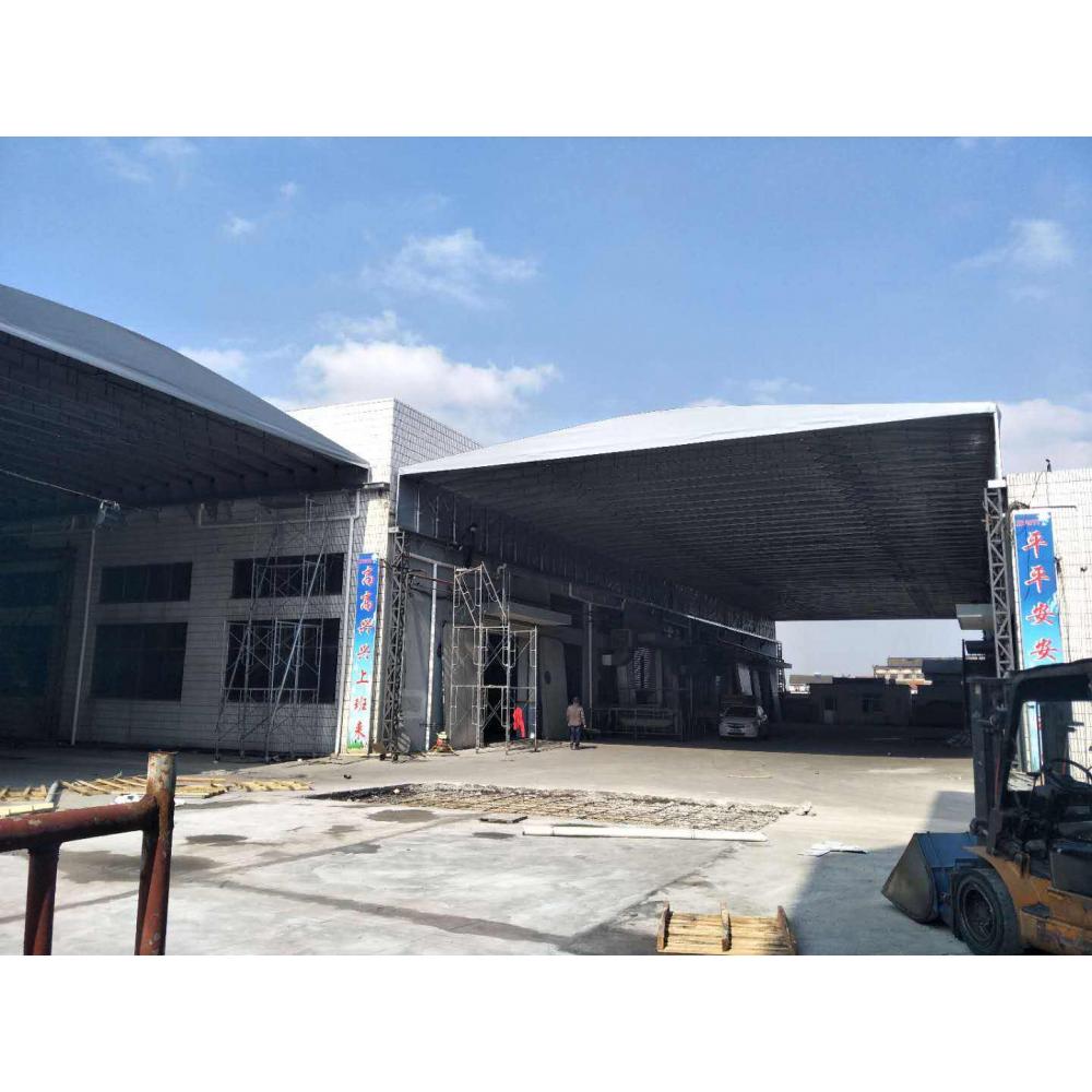 工厂仓库【手动推拉雨篷】上门安装厂家定做 电动雨蓬效果怎么样