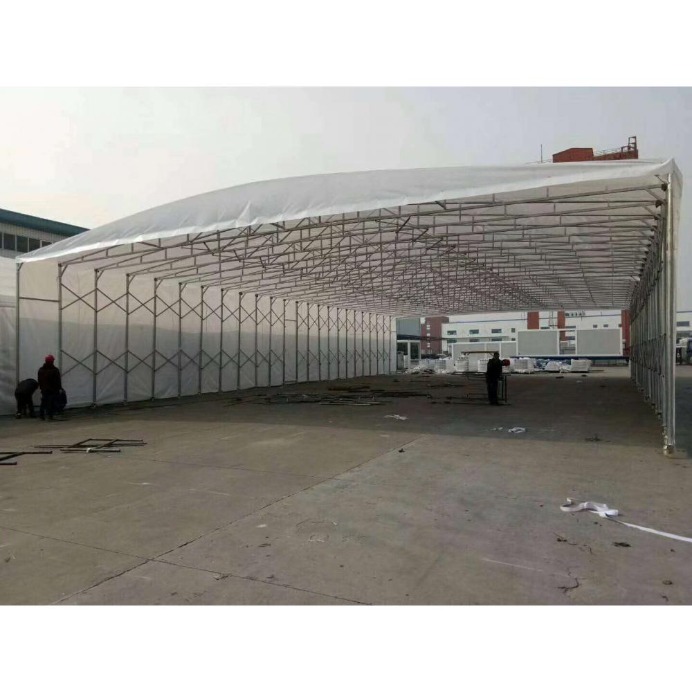 厂家推荐苏州移动式推拉雨篷 厂家定制安装定制定做 伸缩推拉篷支持定制安装