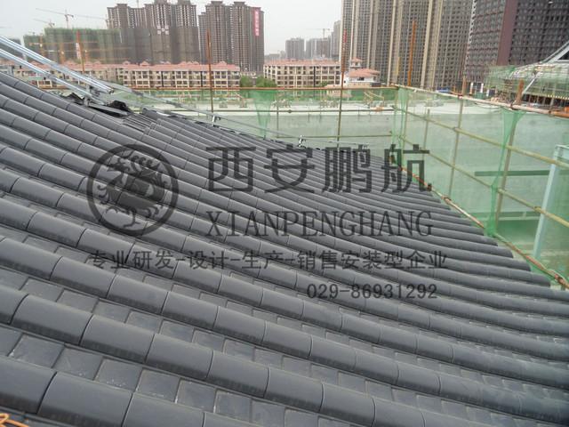 供应各种仿古瓦 屋顶装饰 仿古建筑装饰构件 铝合金装饰构件