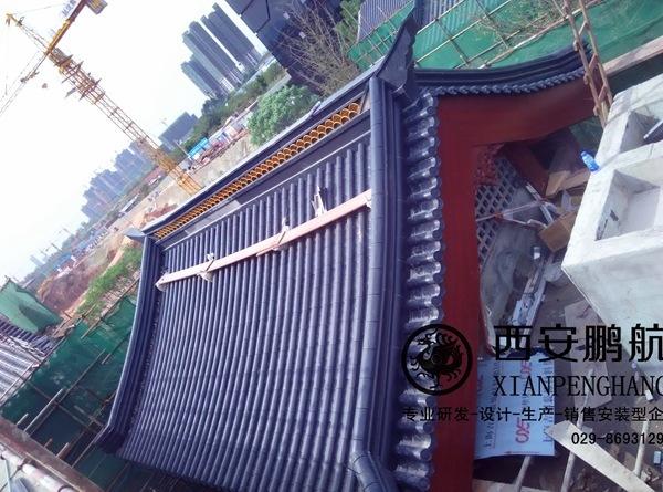 厂家批发 仿古金属瓦 古建铝瓦 铝合金瓦片 铜瓦 日本瓦 S瓦 和瓦
