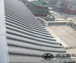 金属瓦 瓦片 黑色瓦片 仿古 屋顶欧式别墅屋顶瓦片仿古瓦|古建瓦