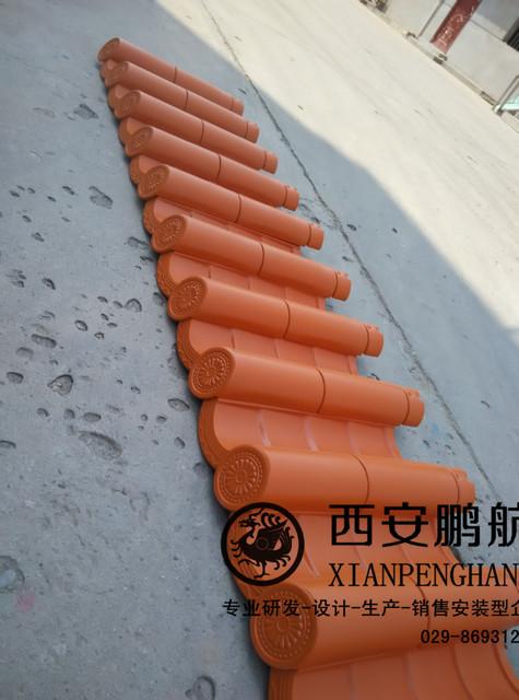 仿古屋檐装饰中式瓦复古门头瓦滴水檐厂家古建瓦 装饰瓦 围墙瓦