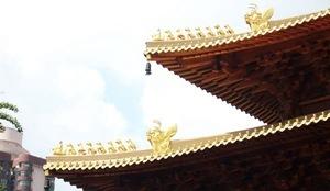 仿古金属瓦 屋檐瓦屋顶瓦 古建瓦 铝镁锰瓦片 铝合金屋面瓦定制