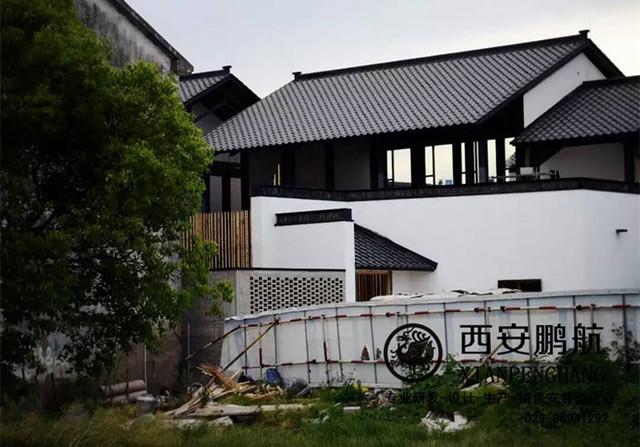 屋顶防水隔热屋面瓦 金属屋面铝合金瓦片 日式屋檐瓦 屋顶瓦直销