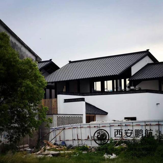 日本瓦复古瓦屋面装饰金属瓦日式餐厅屋檐瓦别墅瓦日式j型瓦片S瓦