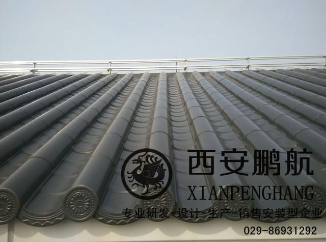 厂家直销古建筑屋面   新型金属瓦 古建瓦 仿古瓦 金属铝瓦