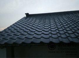 室内装饰金属瓦日本餐厅门头屋檐 日式瓦片 和瓦 楼顶不锈钢瓦片