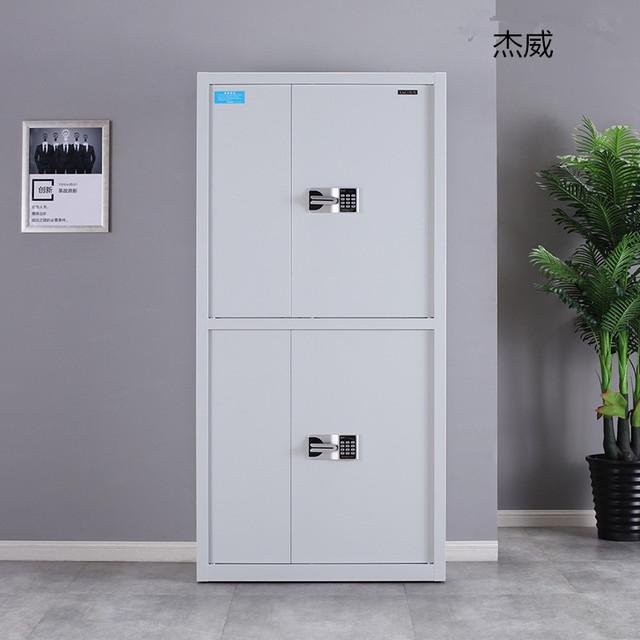 西安杰威密码柜保密文件柜双节保密柜钢制智能密码锁支持定制批发