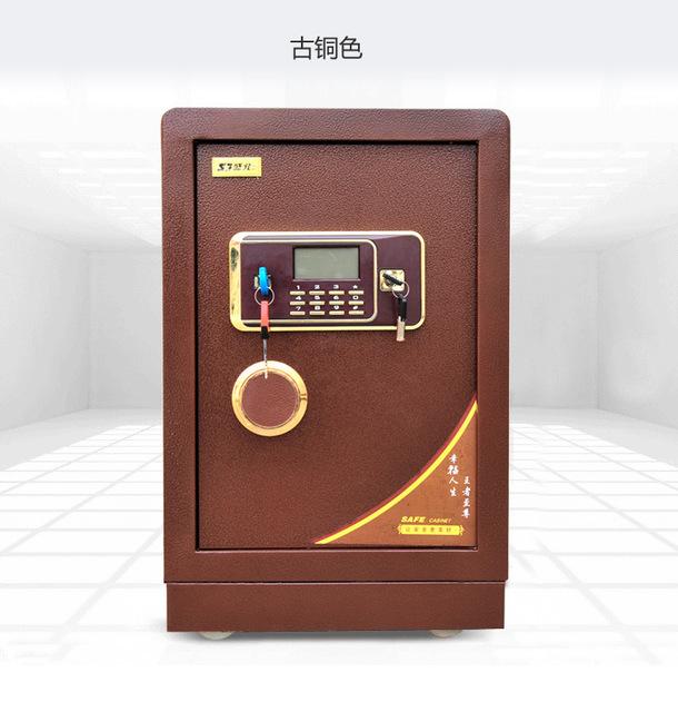西安全钢保险箱厂家直供60CM高电子密码锁办公家用保险柜