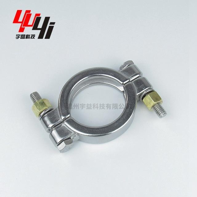 304食品卫生级精铸卡箍 高压不锈钢高压快装抱箍定制 量大优先