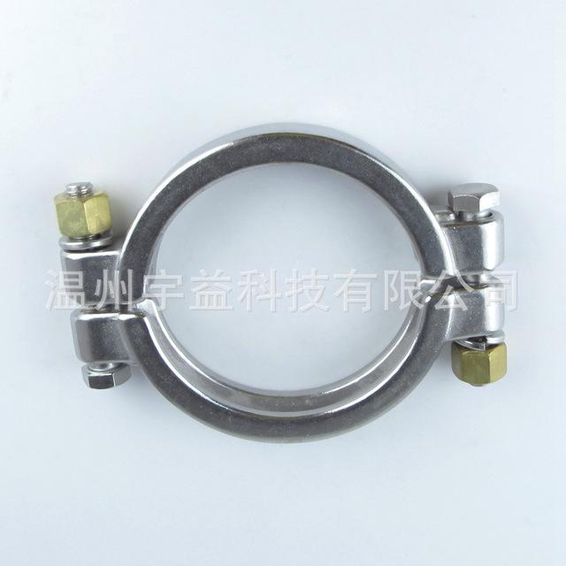 304不锈钢快装卡箍 卫生级重型精铸卡箍现货批发 卫生级阀门管件厂家直销