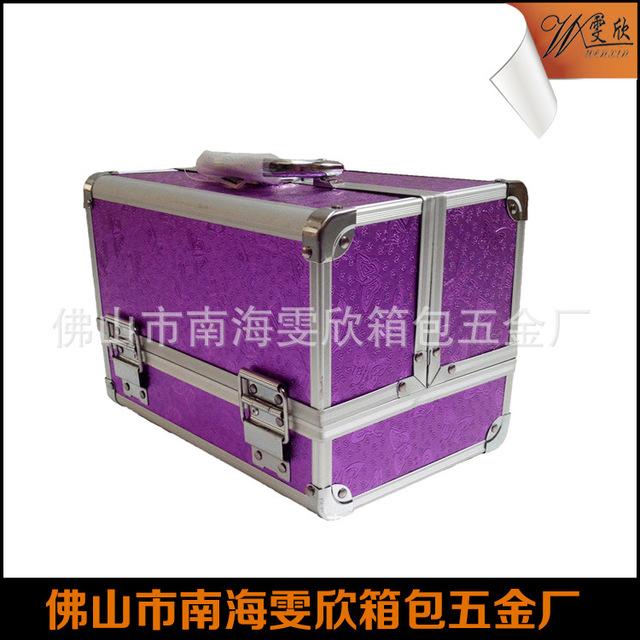 生产供应 拉杆化妆箱 手提铝合金化妆箱 化妆箱 铝合金