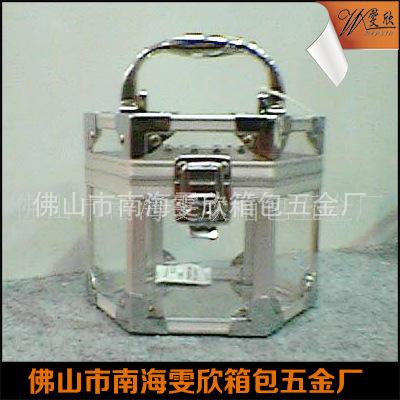 精品推荐 圆角亚克力化妆箱 亚克力化妆箱 多层化妆箱