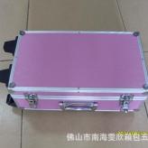 供应生产铝框abs行李箱 贴牌礼品铝框行李箱 铝制边框拉杆箱定做