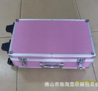 供应生产铝框abs行李箱 贴牌礼品铝框行李箱 铝制边框拉杆箱定做