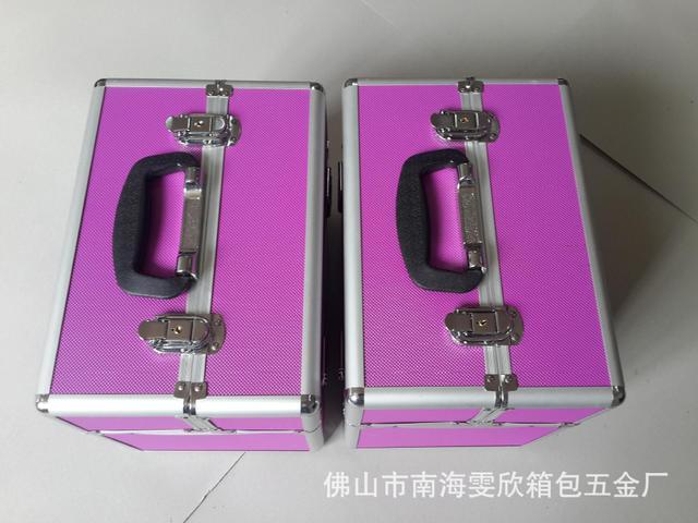 厂家直销紫色美容美发箱 化妆师专用箱（零售现货）
