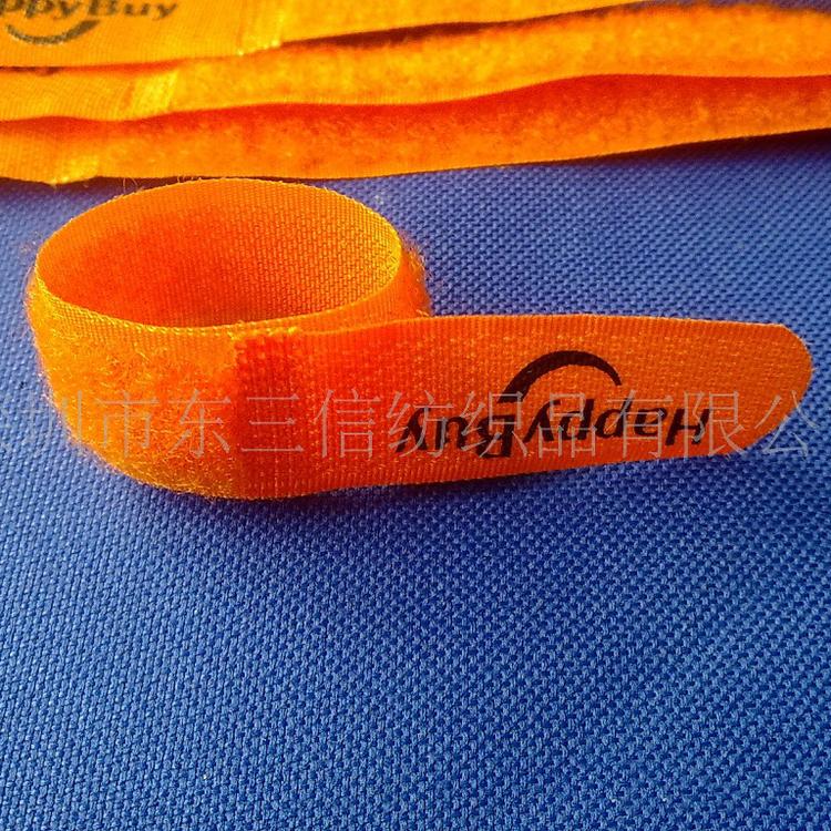 厂家直销电线整理魔术贴理线带电脑线扎带印LOGO尼龙理线带