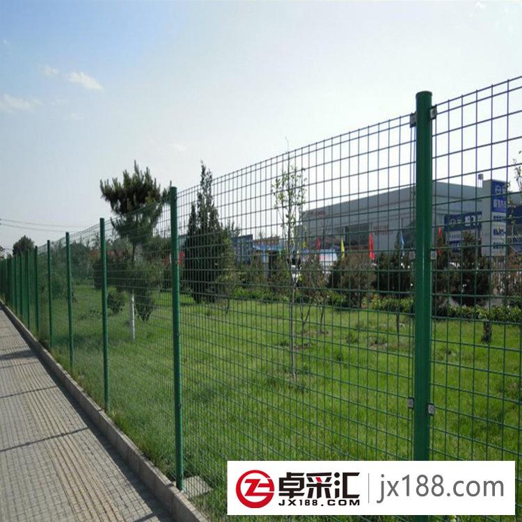 【铁丝网厂家】热镀锌铁丝网 农场果园球场包胶勾花围栏网 可订做