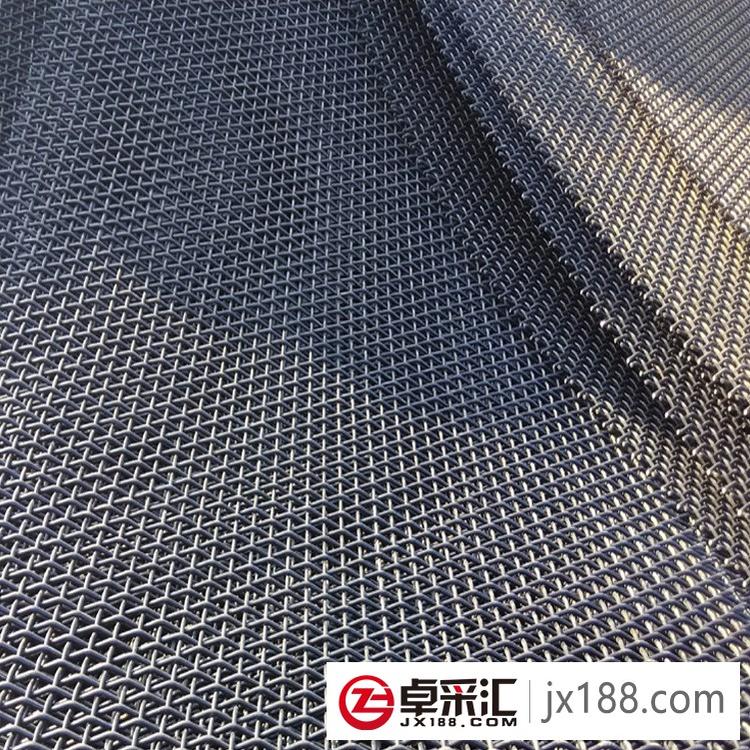 河北钢丝编制轧花网 矿筛网 锰钢筛石网 养猪网 不锈钢轧花网