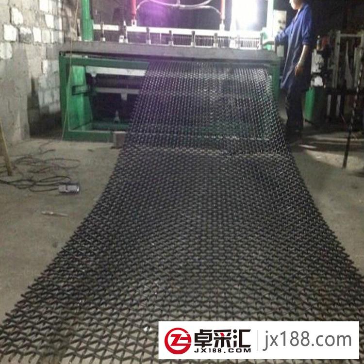 厂家直销黑钢轧花网 不锈钢编织筛网 金属矿筛网 养殖轧花网