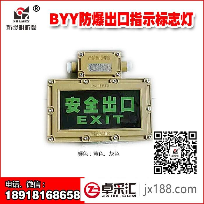 BYY-T/BYY-9/20防爆标志灯防爆安全出口灯 IIB级 单面 上海新黎明
