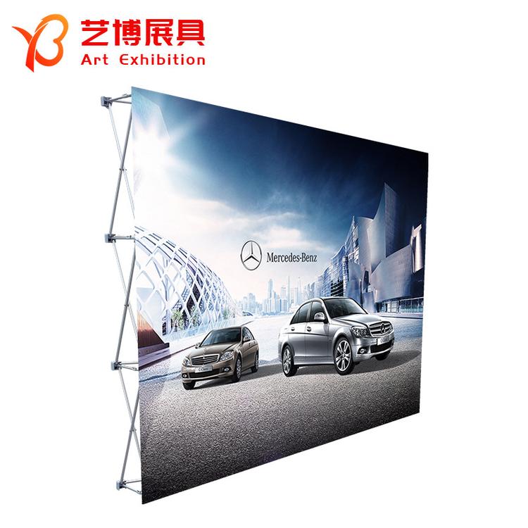 拉网展示架粗管加强拉网架 铝合金拉网展架 户外背景架厂家直销