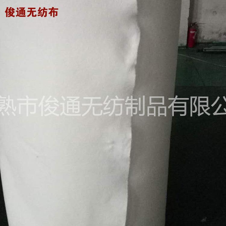 供应批发植物纤维无纺布 白色工业针刺空气过滤无纺布风格