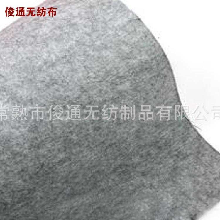 供应批发针刺毛毡布 涤纶无纺布毛毡供应