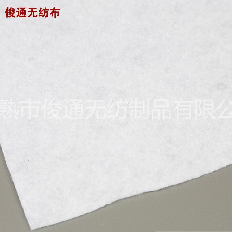供应批发批发供应白色针刺毛毡布优质无纺布 涤纶毛毡布