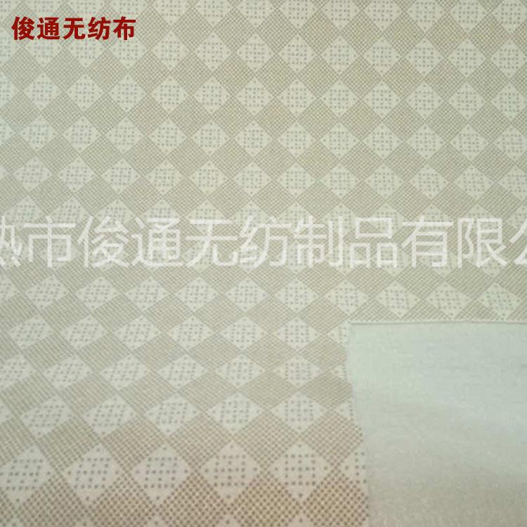 供应批发点塑防滑无纺布 滴塑防滑针刺灰色环保不织布定制