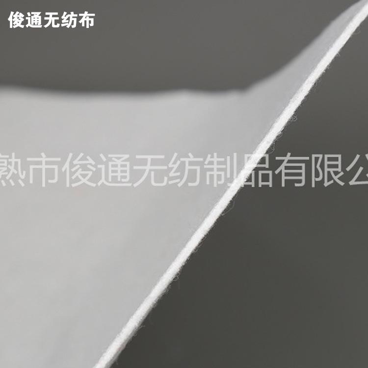 供应批发硬毛毡涤纶无纺布 家居家纺吸水针刺无纺布