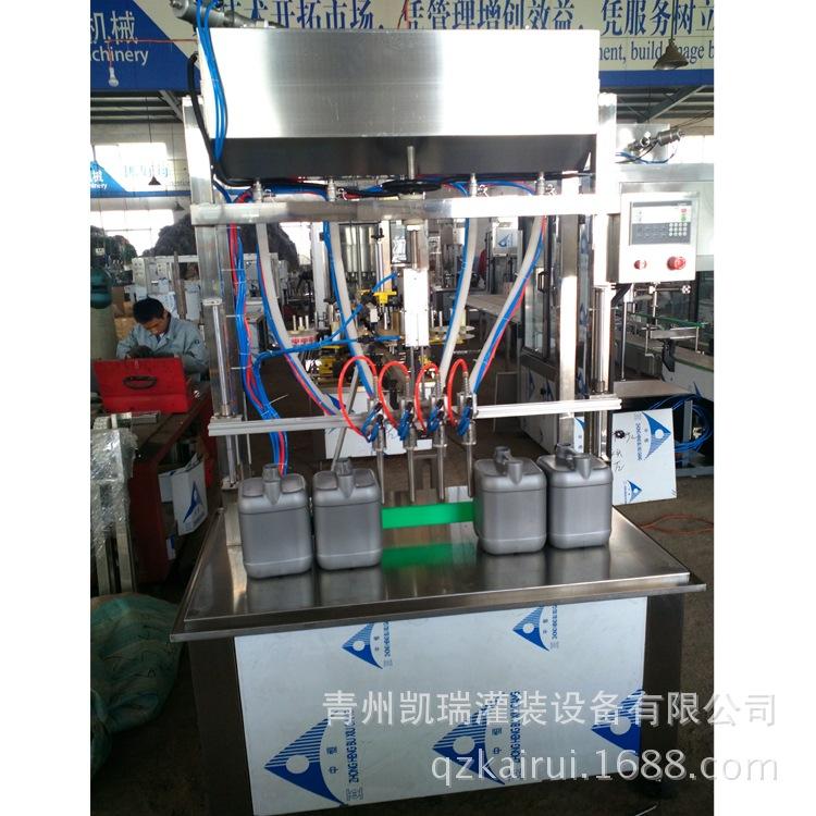 灌装机 半自动肥料灌装机 小型液体灌装机 半自动农药灌装机