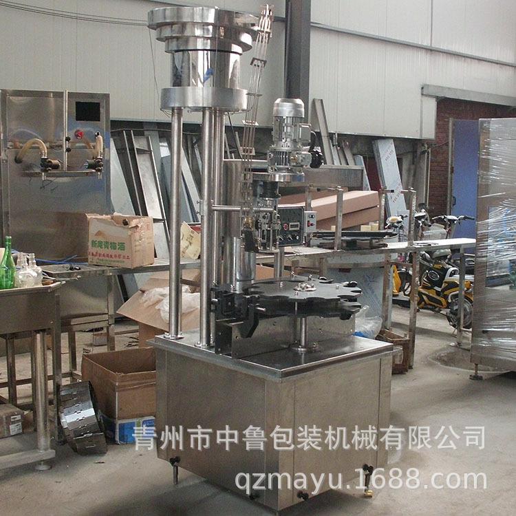 中鲁包装机械 酒水灌装封口线 矿泉水灌装封口线价格