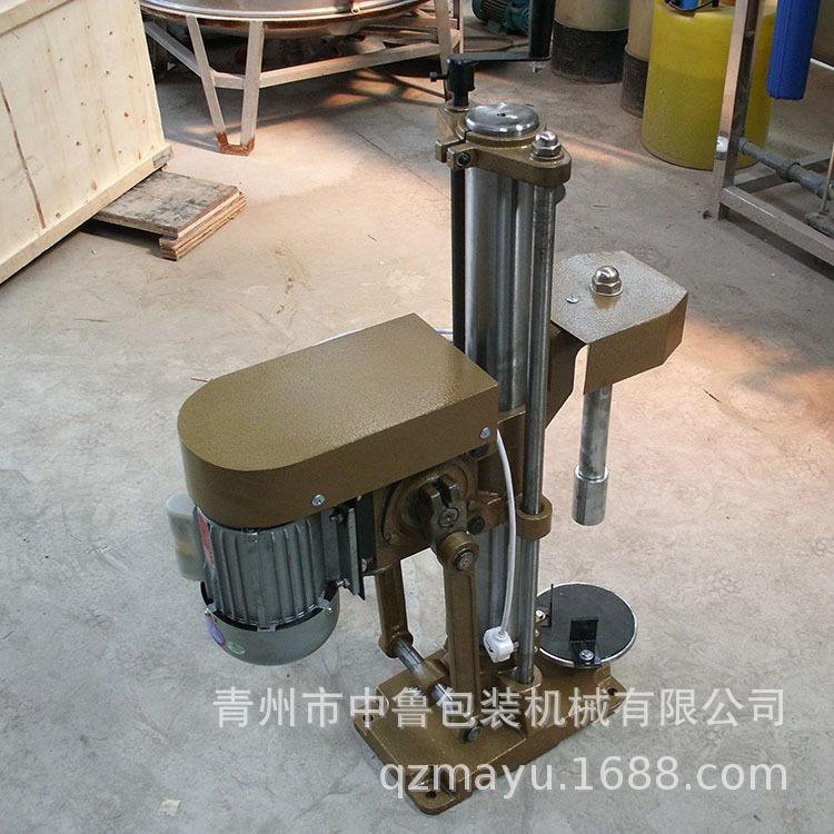 半自动啤酒压盖机 青州厂家封口机 玻璃瓶饮料瓶连续快速封盖机