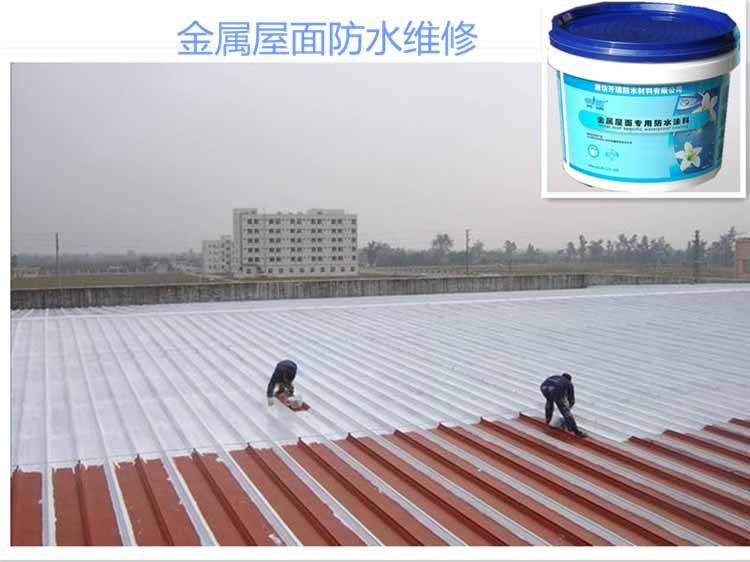 金属屋面厂房翻新防水材料 河北邢台钢结构堵漏维修防腐防锈涂料