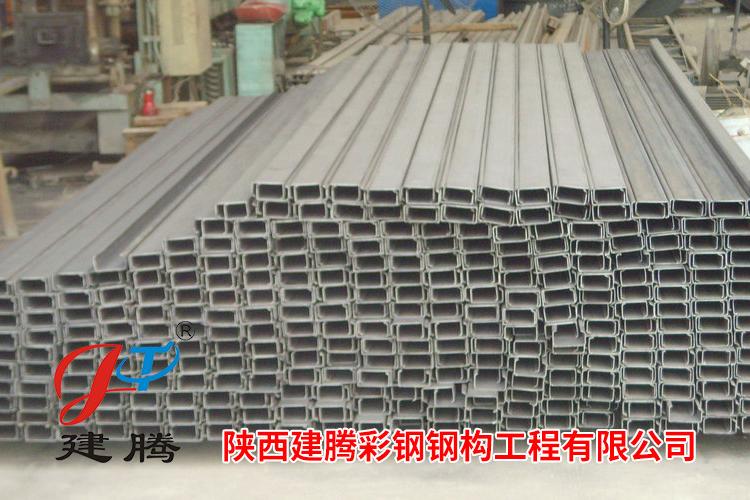 厂家供应  镀锌C型钢80×40×20×1.5 小c冷弯型钢 c型钢材